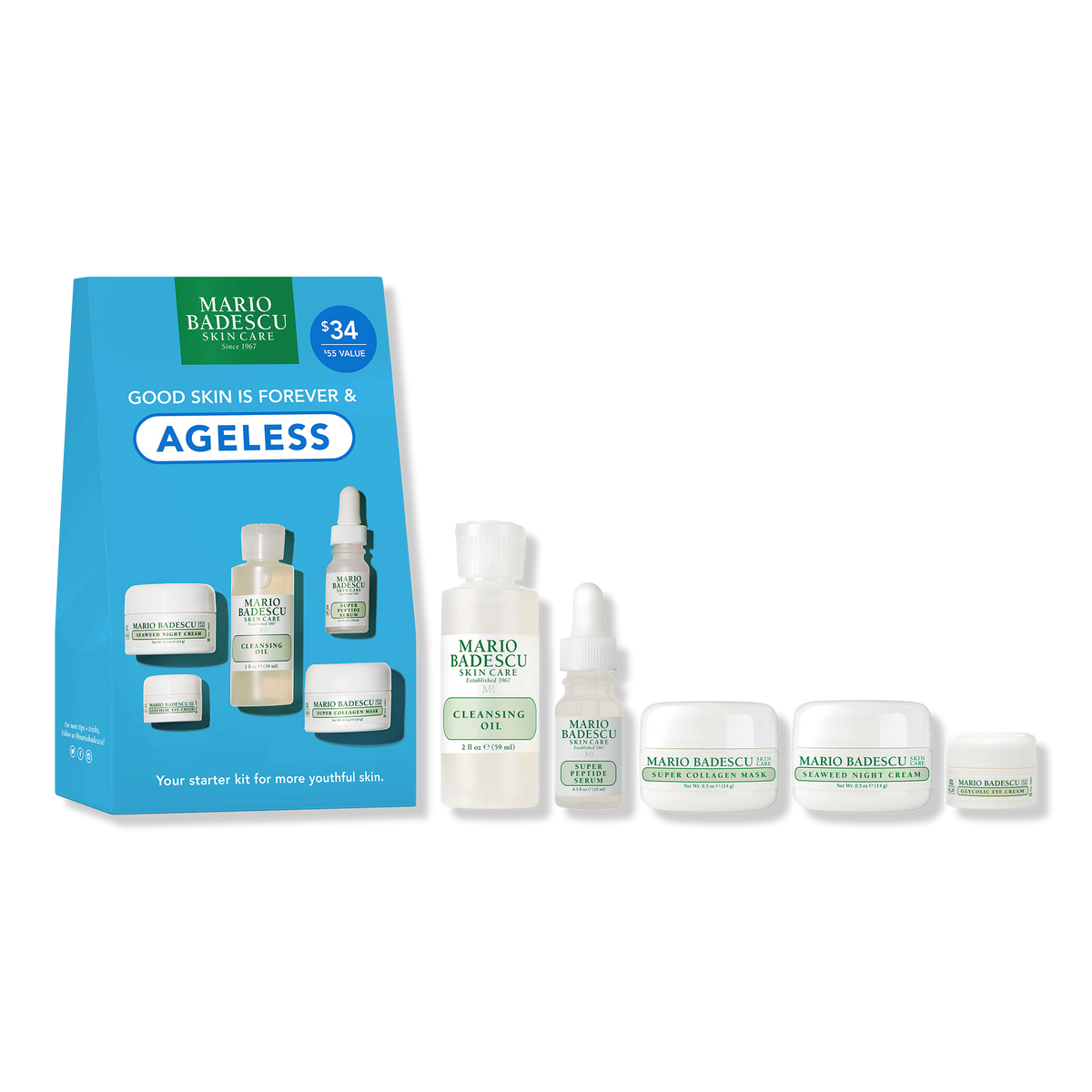Mario Badescu Good Skin is Forever & Ageless, 1 ea
