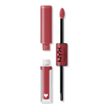 NYX Professional Makeup Shine Loud Veganer Flüssig-Lippenstift mit Hochglanz, langanhaltend, Movie Maker, 0.22 oz