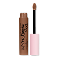 NYX Professional Makeup Lip Lingerie XXL Langanhaltender matter flüssiger Lippenstift, Hot Carmelo, 0.13 oz