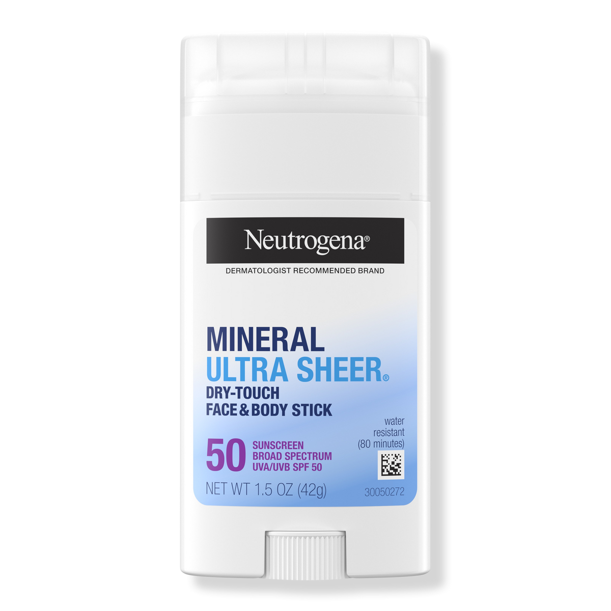 Neutrogena Ultra Sheer Mineral-Sonnenschutzstick SPF 50 mit Zink, 1.5 oz
