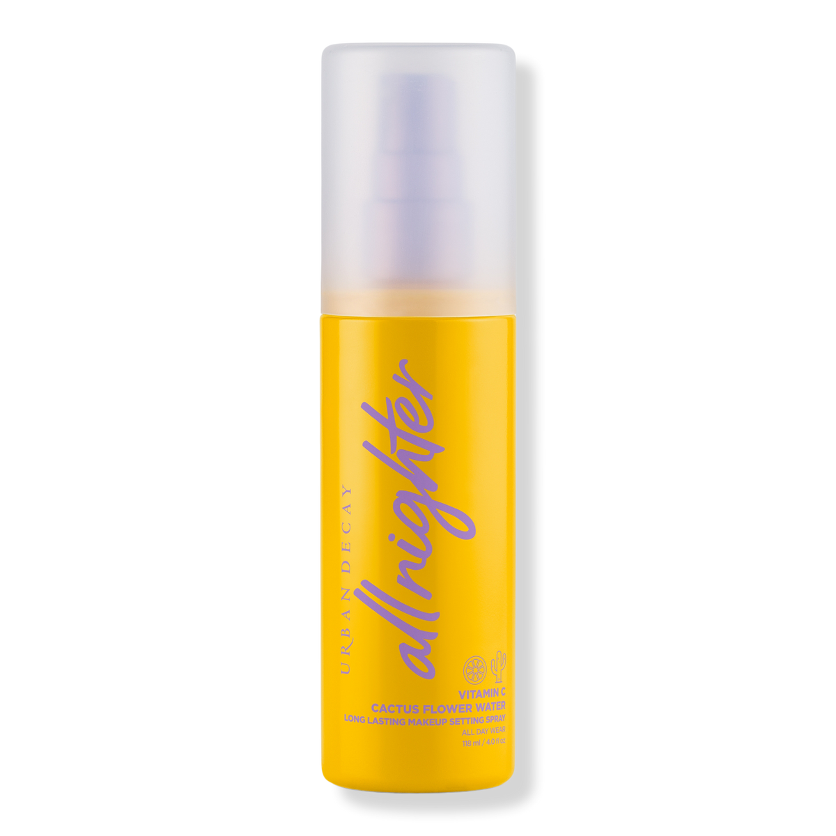 Urban Decay Cosmetics All Nighter Brightening Vitamin C Makeup Setting Spray, 4 oz