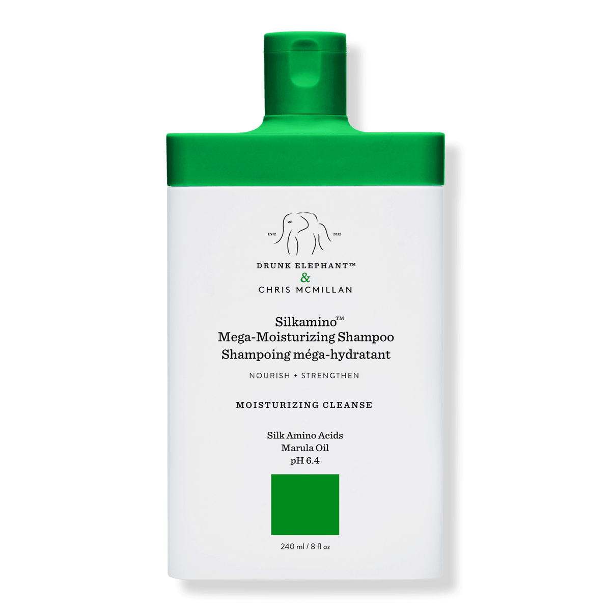Drunk Elephant Silkamino Mega-Moisturizing Shampoo, 8.0 oz - OTC Shoppe Express