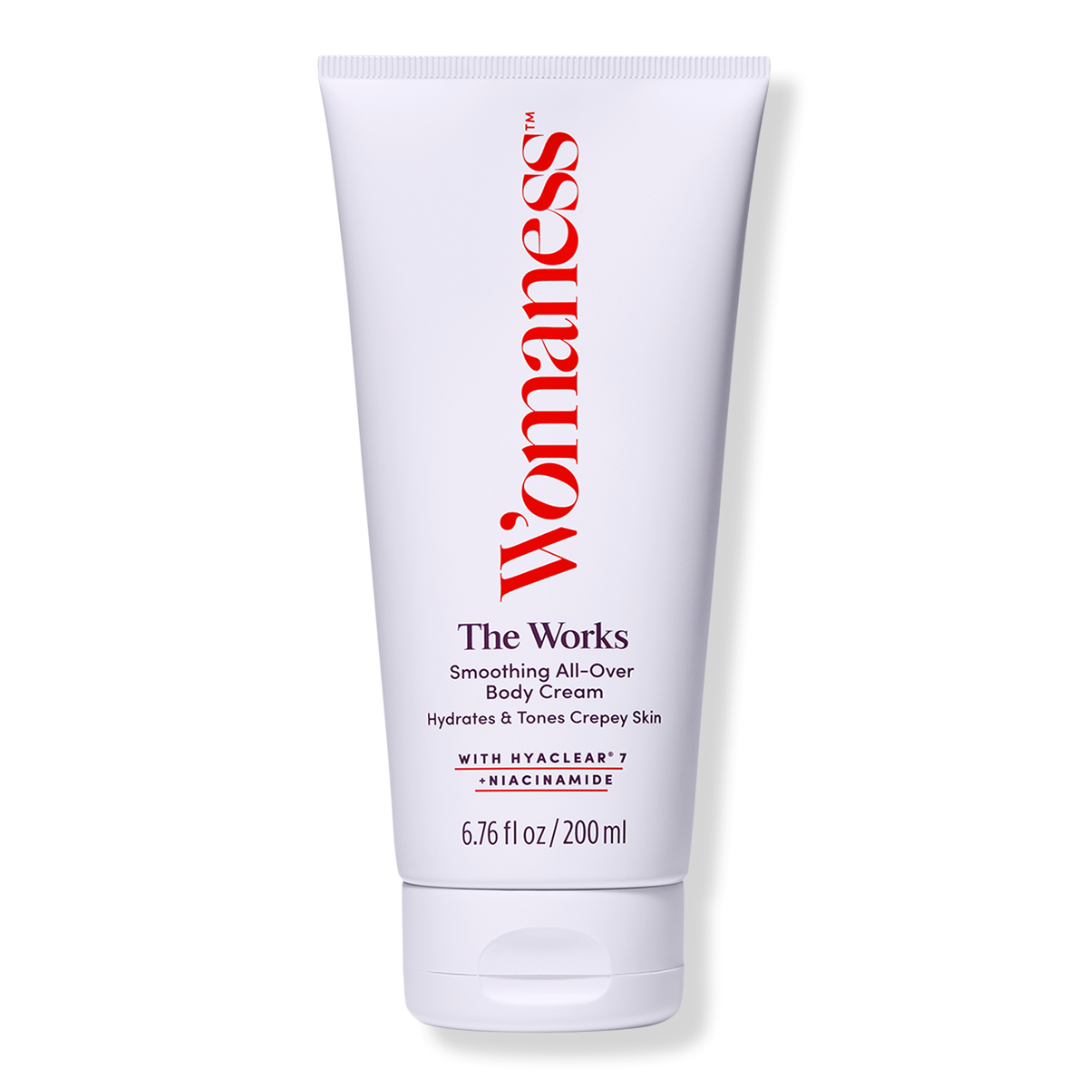Womaness The Works Smoothing All-Over Body Cream, 6.76 oz