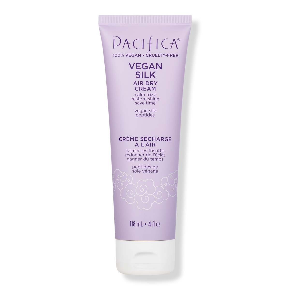 Pacifica Vegan Silk Air Dry Haarstyling-Creme, 4 oz