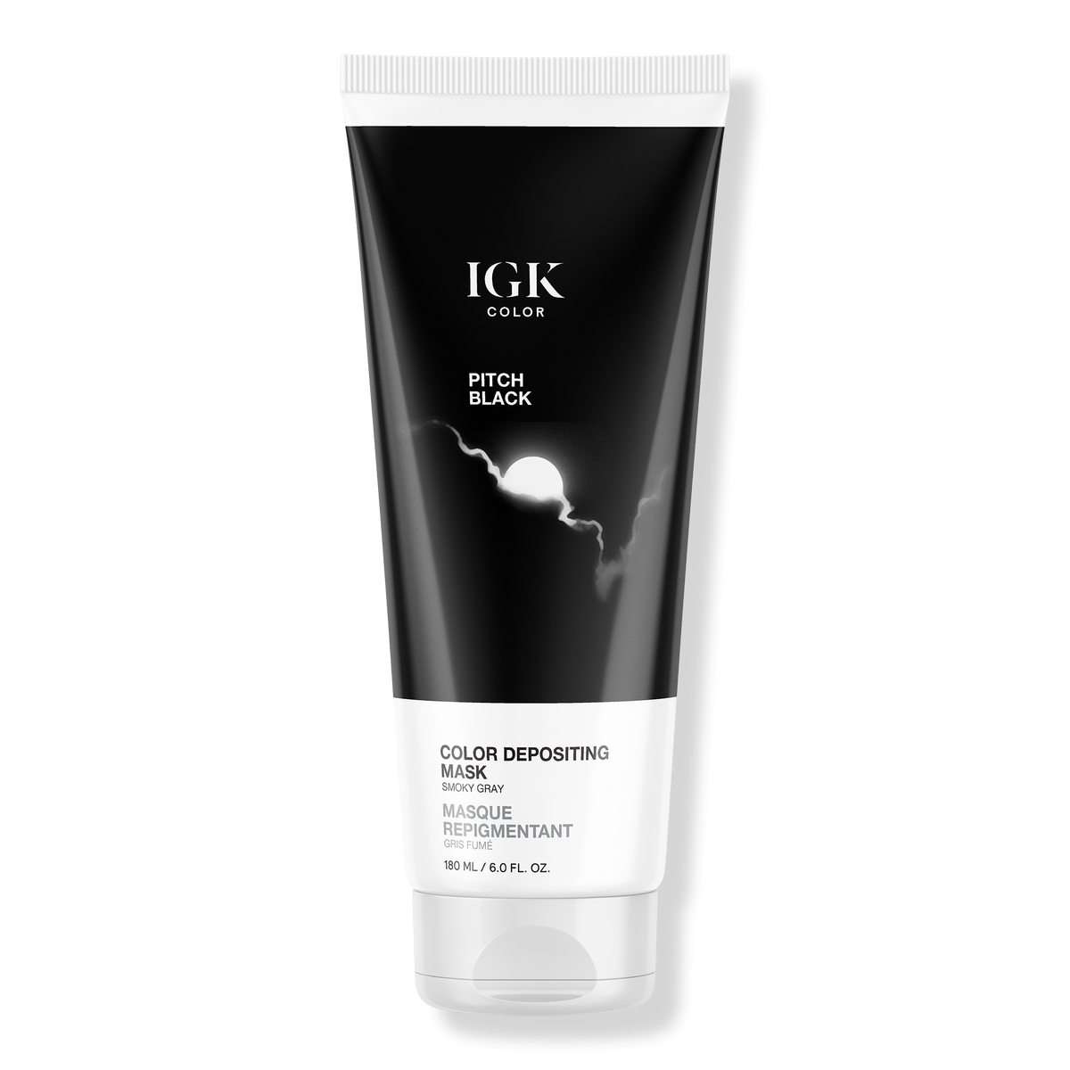 IGK Color Depositing Mask Haarmaske Pitch Black 6 oz
