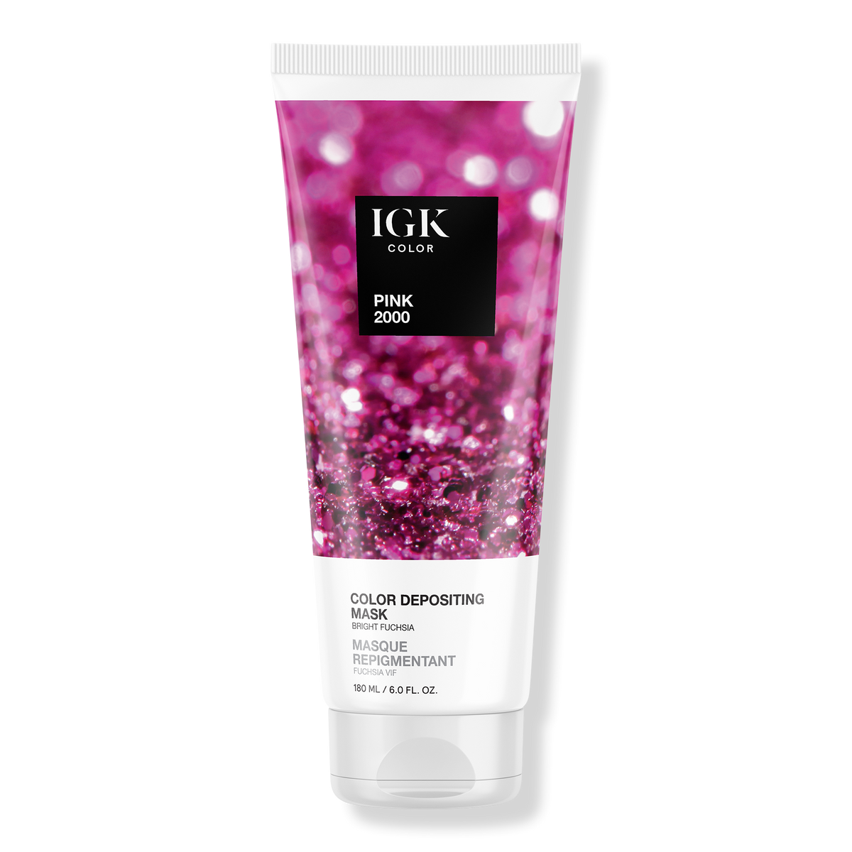 IGK Color Depositing Mask Haarmaske Pink 2000, 6 oz
