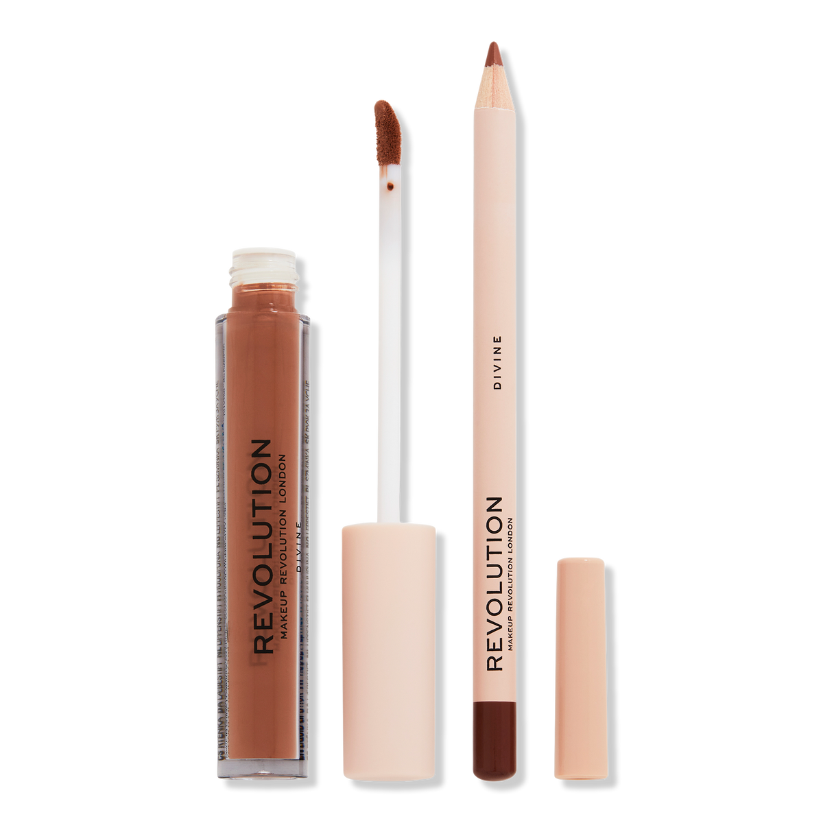 Makeup Revolution Lip Contour Kit Divine, 0.13 oz