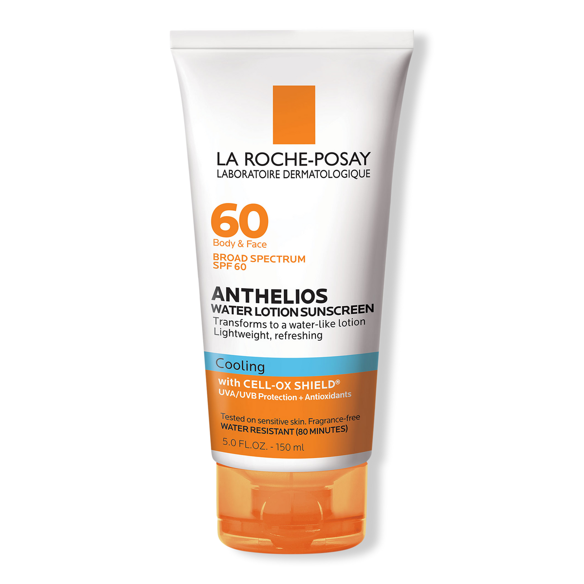 La Roche-Posay Anthelios Cooling Water Lotion Sunscreen, SPF 60, 5 oz