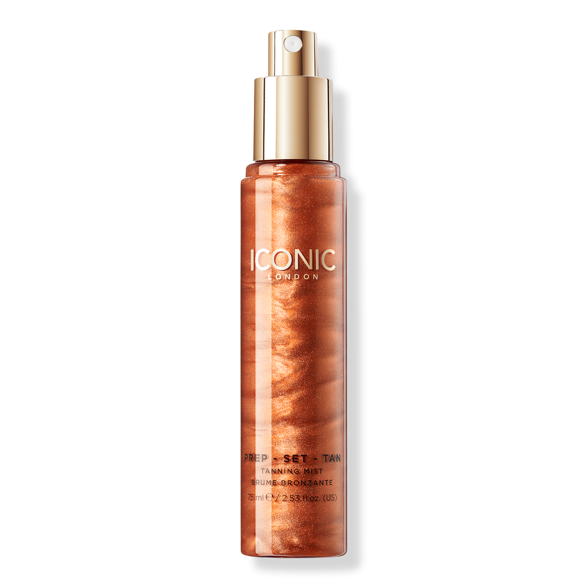 ICONIC LONDON Prep-Set-Tan Selbstbräunungsspray, Glow, 2.64 oz