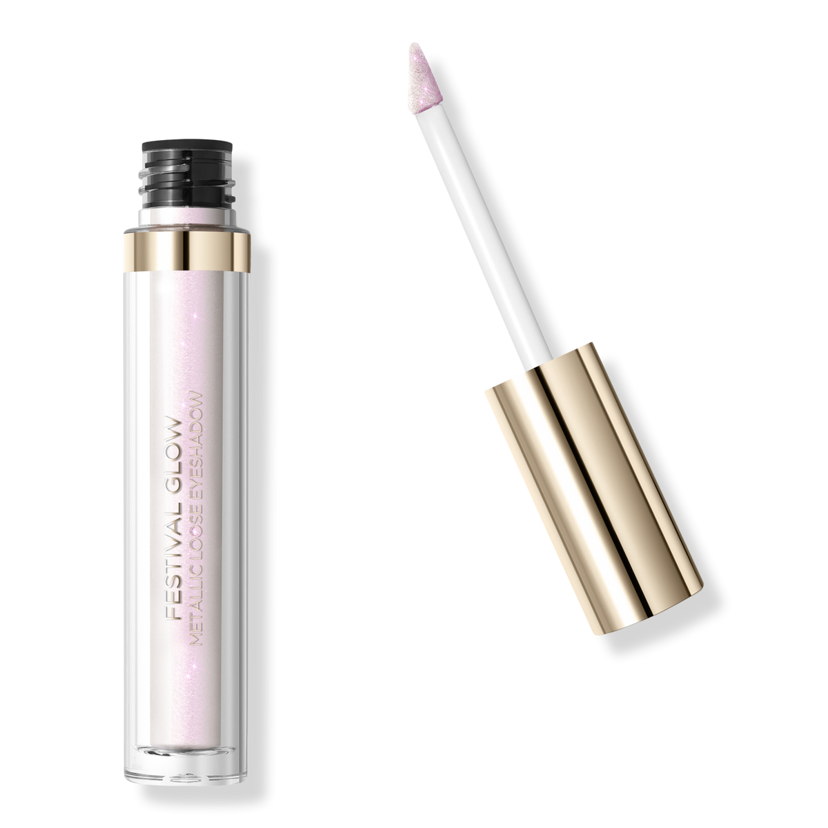 KIKO Milano Festival Glow Metallic Loose Eyeshadow, 01 White Dream, 0.5 oz