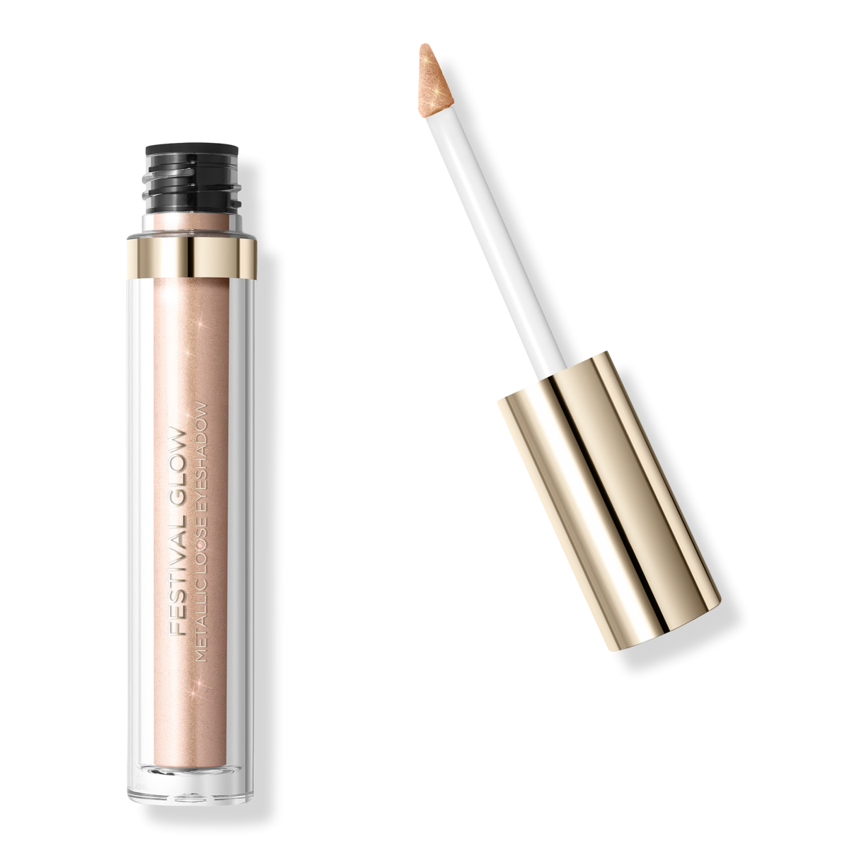 KIKO Milano Festival Glow Metallic Loose Eyeshadow, 02 Field Gold, 0.5 oz