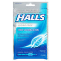 Halls Cough Drop Lozenges, Sugar Free, Menthol, 25 ea