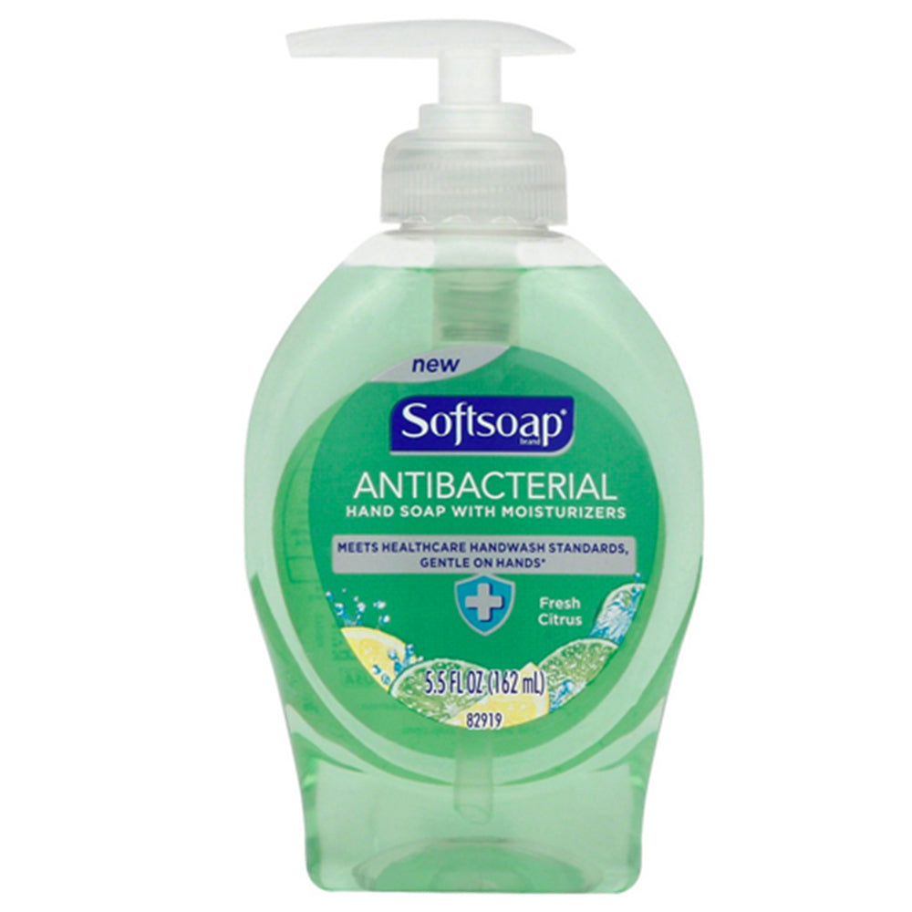 Softsoap Antibacterial Hand Soap with Moisturizers, Fresh Citrus, 5.5 oz