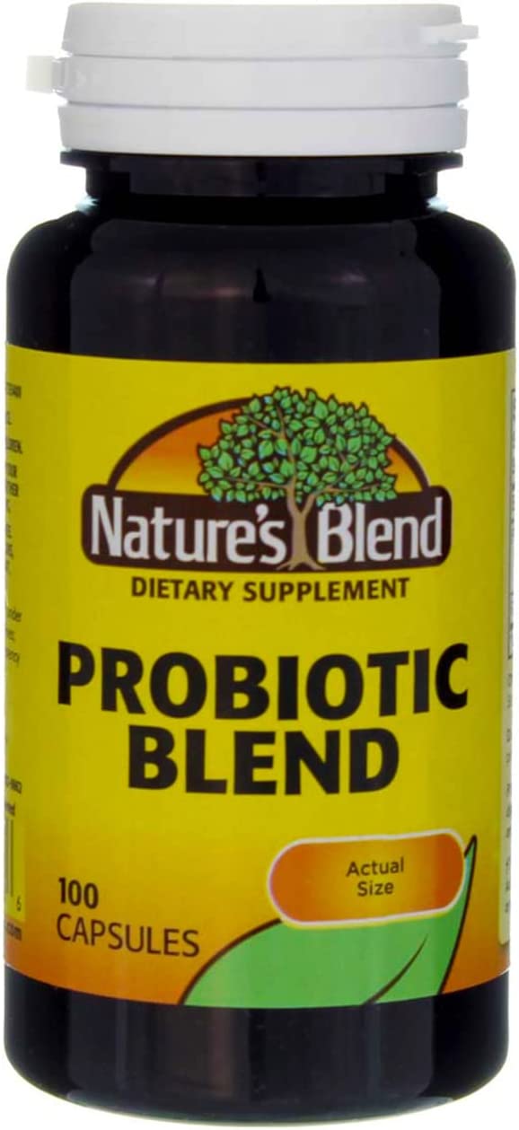Nature's Blend Probiotic Blend, Capsules, 100 ea
