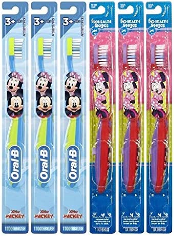 Oral-B Disney's Minnie & Mickey Mouse Kinder-Handzahnbürste, 1 Stk.