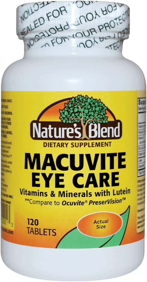 Nature's Blend Macuvite Eye Care Tabletten, 120 Stk.