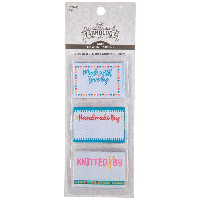 Yarnology Knit Sew-In Labels - OTC Shoppe Express