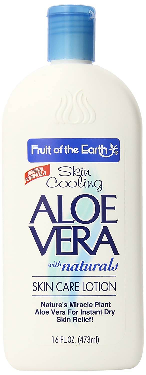 Fruit of the Earth Skin Cooling Aloe Vera with Naturals Lotion, 16 oz - OTC Shoppe Express