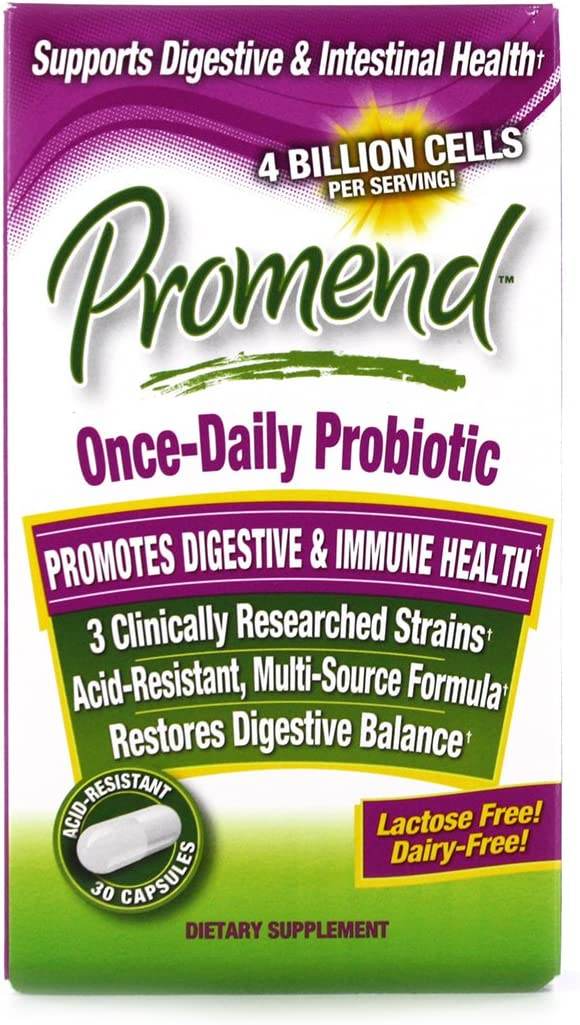 Promend Once Daily Probiotic, Promotes Digestive and Immune Health, Capsules, 30 ea - OTC Shoppe Express