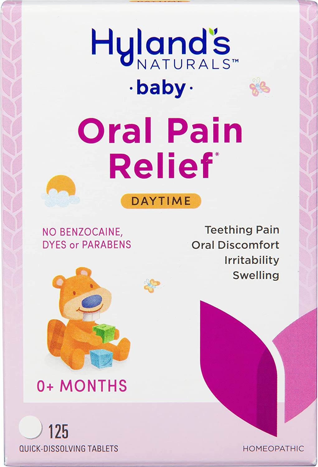 Hyland's Baby Oral Pain Relief, Quick-Dissolving Tablets, 125 ea - OTC Shoppe Express