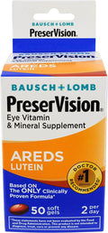PreserVision Eye Vitamin, AREDS Lutein, Softgels, 50 ea - OTC Shoppe Express
