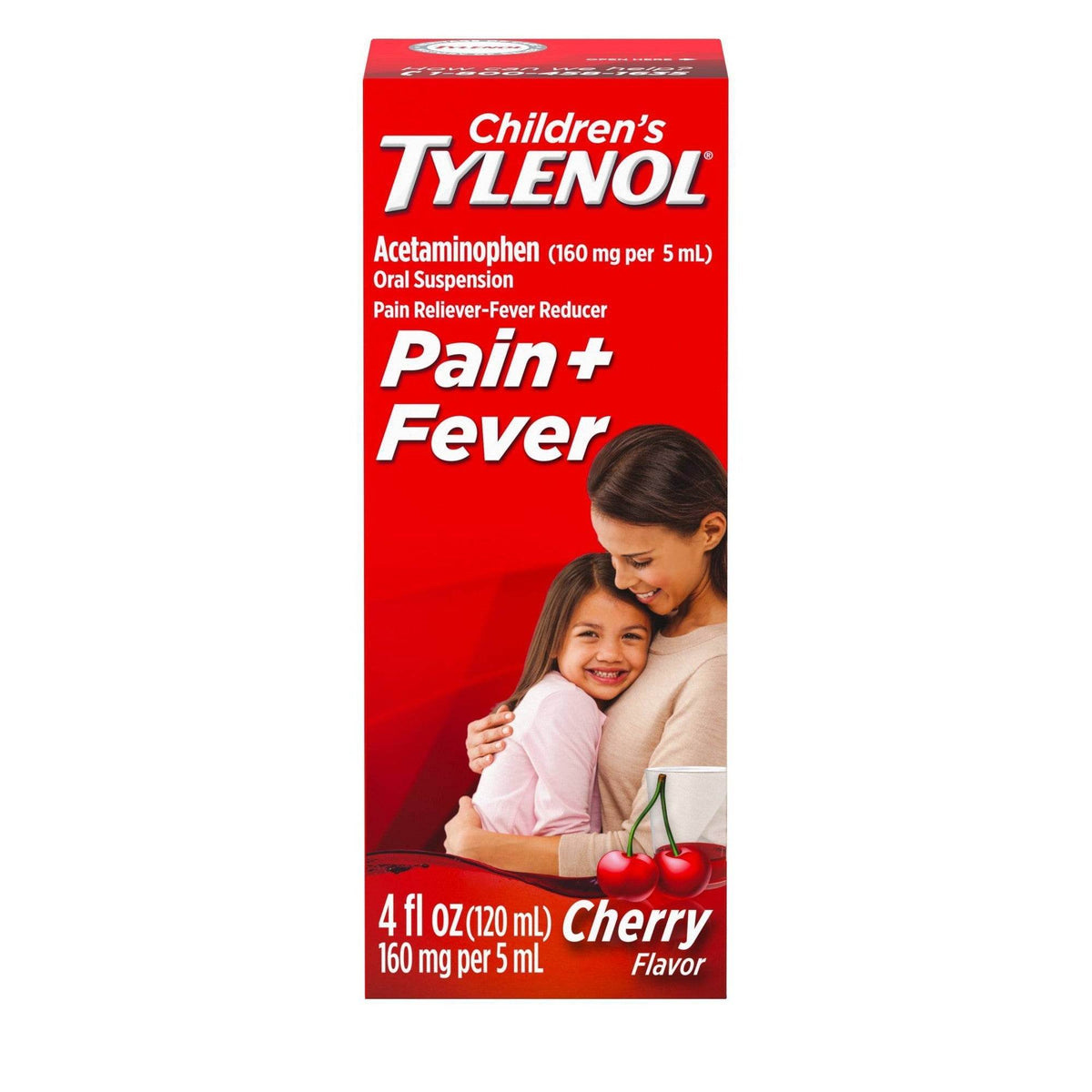 Children's TYLENOL Oral Suspension Pain & Fever Reducer, Grape, 4 oz - OTC Shoppe Express