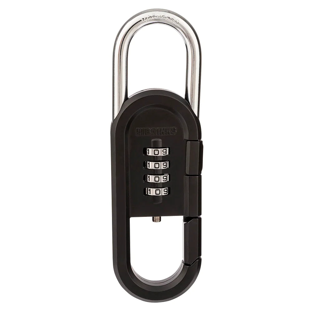 Brinks Steel Combination Padlock, 1.56-in, 1 ea