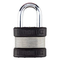 Commando Lock High Security Steel Keyed Padlock, 1.75-in, 4 ea