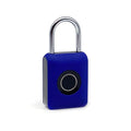 Guard Dog Security Biometric Padlock, Blue, 1 ea