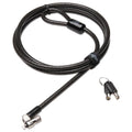 Kensington MicroSaver 2.0 Keyed Ultra Laptop Lock with Two Keys, Black, 1 ea