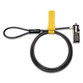Kensington Combination Steel Cable Laptop Lock, 1 ea