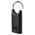 Lexon Stainless Steel Biometric, Black, 0.55-in, 1 ea