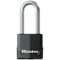 Master Lock Steel Keyed Padlock, 2.12-in, 1 ea