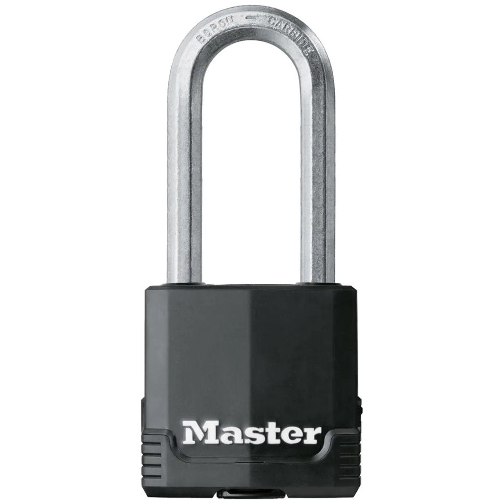 Master Lock Steel Keyed Padlock, 2.12-in, 1 ea