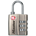 Master Lock Steel Combination Padlock, 1.218-in, 1 ea