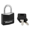 Master Lock Aluminum Keyed Padlock, 1.27-in, 1 ea