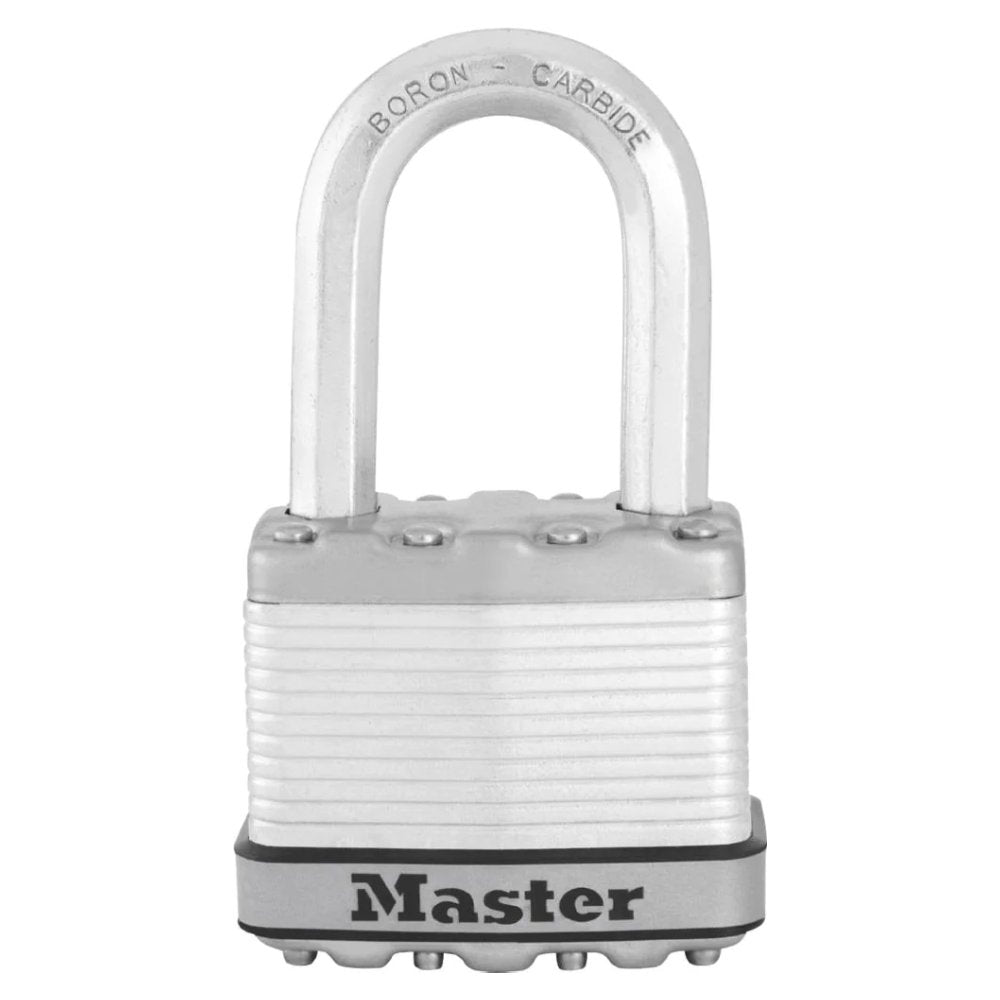 Master Lock Steel Keyed Padlock, 2.058-in, 1 ea