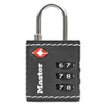 Master Lock Zinc Combination Padlock, 1.25-in, 1 ea