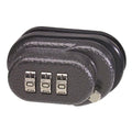Master Lock Steel Combination Padlock, 3.75-in, 1 ea
