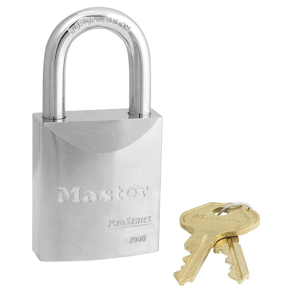 Master Lock Wide Pro Series Solid Steel Rekeyable Pin Tumbler Padlock, 1-3/4 in, 1 ea