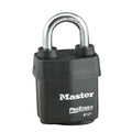 Master Lock Wide Pro Series Weather Tough Laminated Steel Rekeyable Pin Padlock, 2-1/8 in, 1 ea