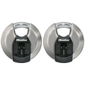 Master Lock Magnum Stainless Steel Keyed Padlock, 3.125-in, 1 ea