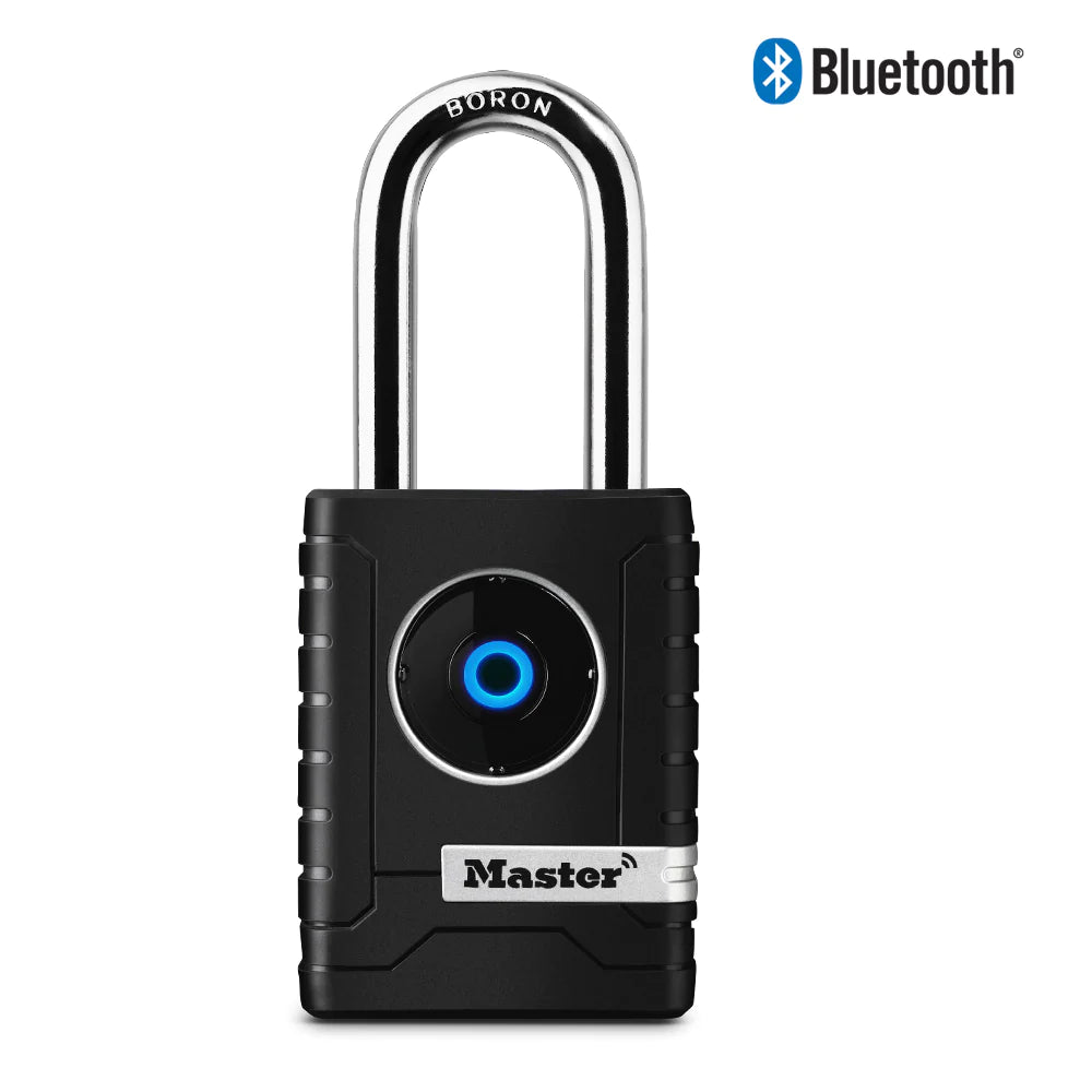 Master Lock Steel Bluetooth-Enabled Lock, 2.219-in, 1 ea