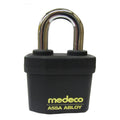 Medeco Brass Keyed Padlock, 1 ea