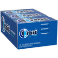 Orbit Peppermint Sugar-Free Gum Packs, 15 ea