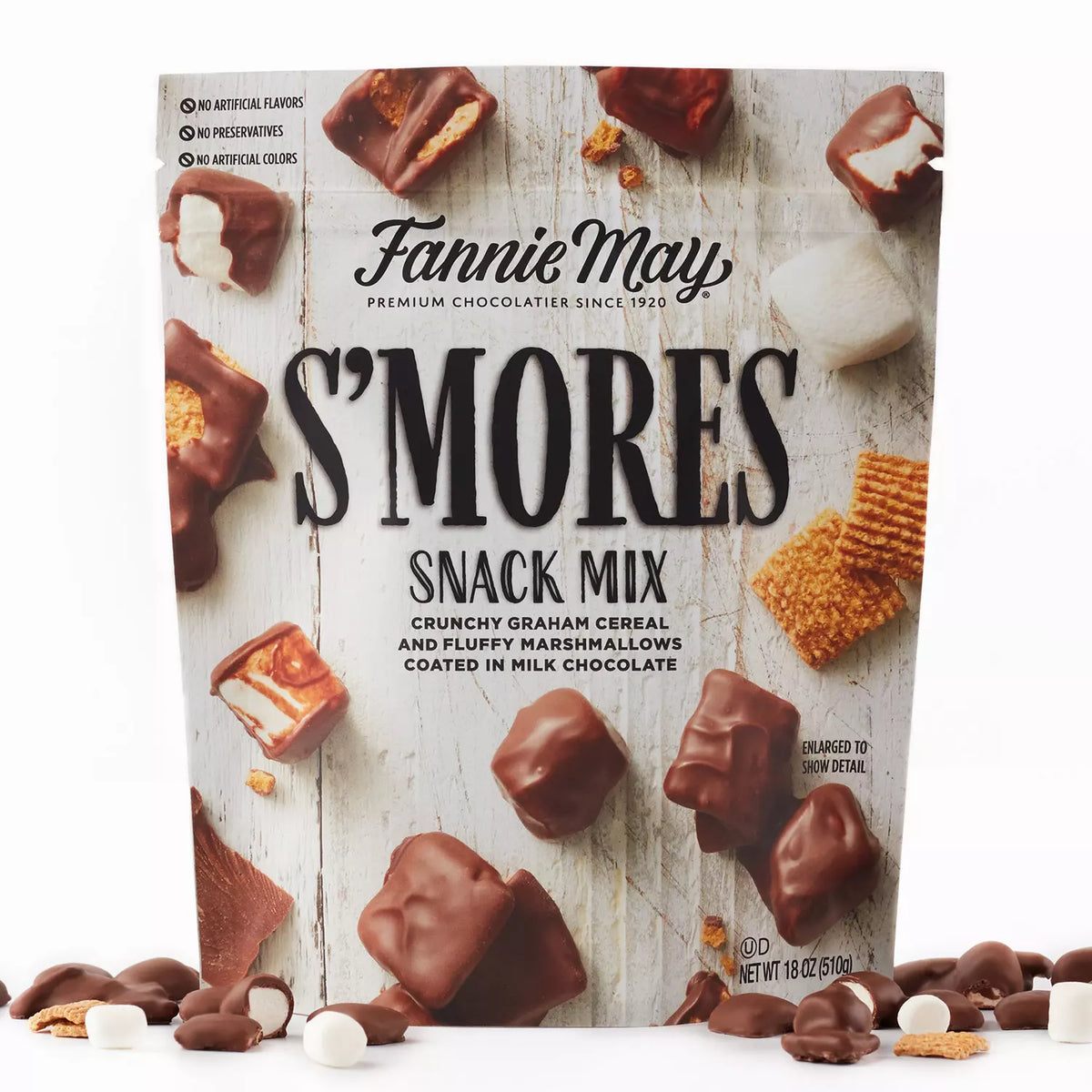 Fannie May S'mores Snack Mix, 18 oz