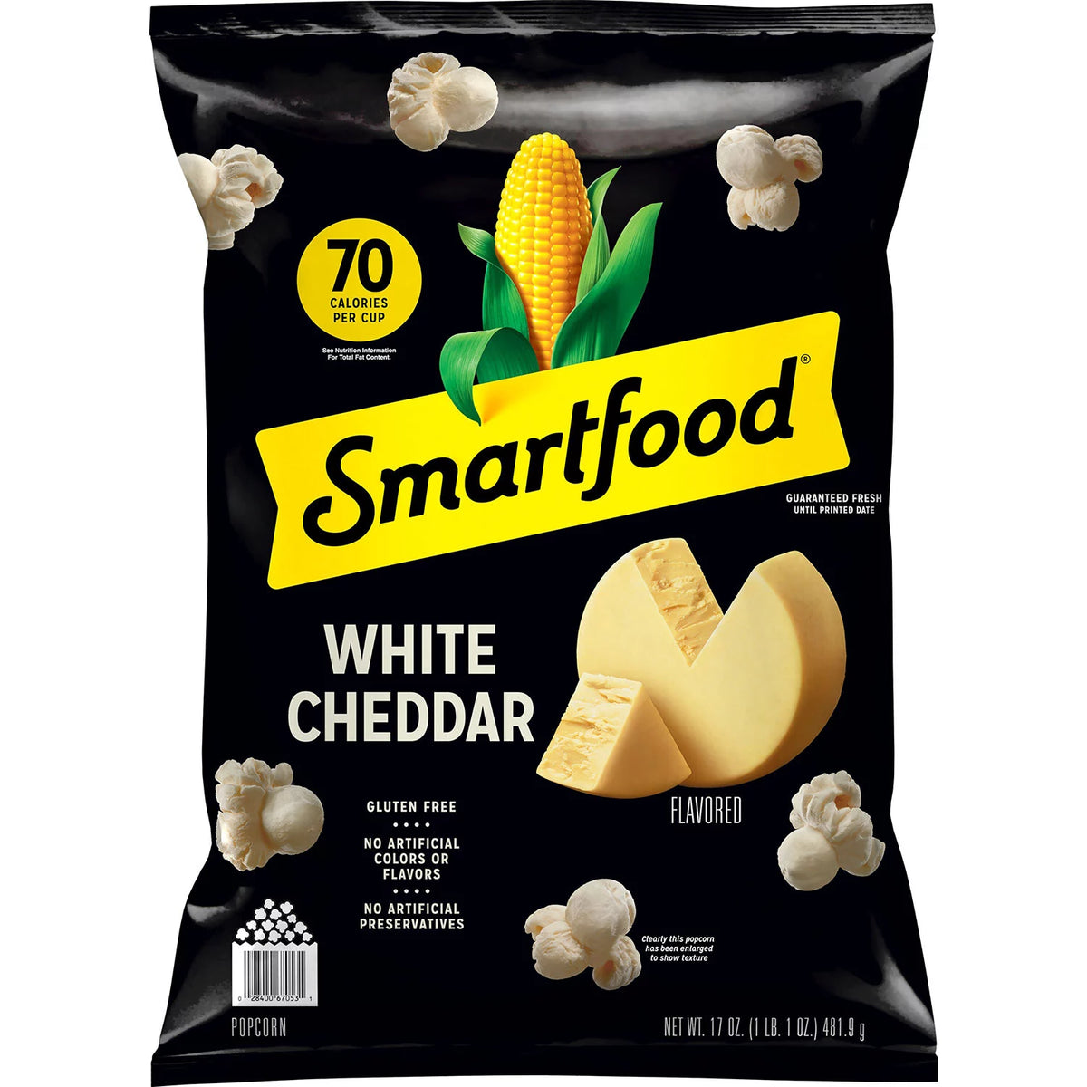 Smartfood White Cheddar Popcorn Pack, 17 oz