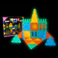 Tytan Glow-in-the-Dark Magnetic Learning Tiles With Car & Carrying Bag, 1 ea