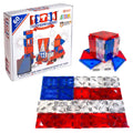 Tytan Magnetic Red White Blue Learning Tiles With 60 Pieces, 1 ea