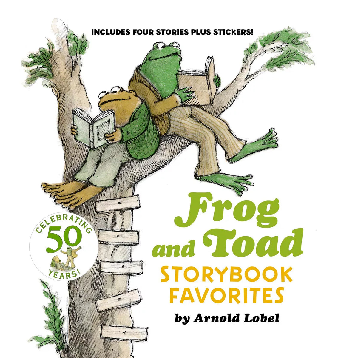 Frog and Toad Storybook Favorites: Includes 4 Stories Plus Stickers, 1 ea